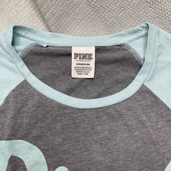 ⚡️SALE VS PINK Varsity Tee - Picture 2 of 4